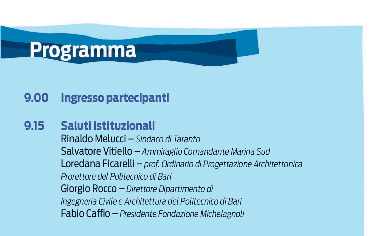 WORKSHOP Cantieri Tosi Polo del Mare