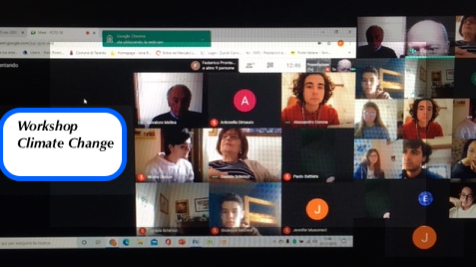 Concluso il Workshop Cambiamenti climatici ed Ecosistema marino